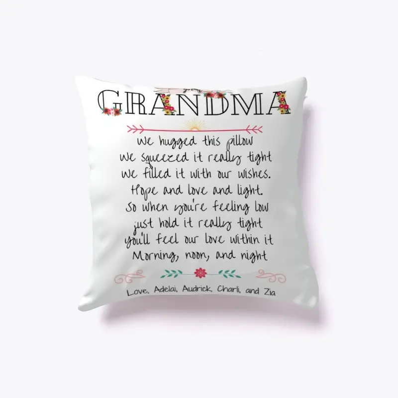 Great Grandma Pillow